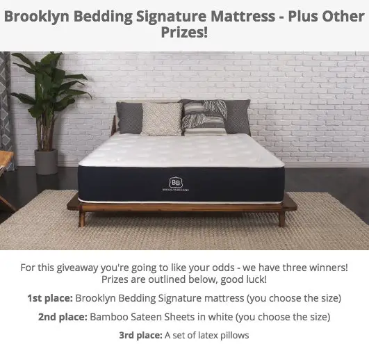 Brooklyn Bedding Giveaway