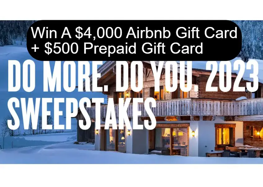 Brooklyn Brewery Do More. Do You. Sweepstakes - Win A $4,000 Airbnb Gift Card + $500 Prepaid Gift Card