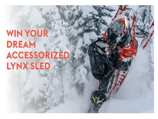 BRP Lynx Win A Lynx Contest - Win A $20,000 Lynx Sled + Accessories Prize Package