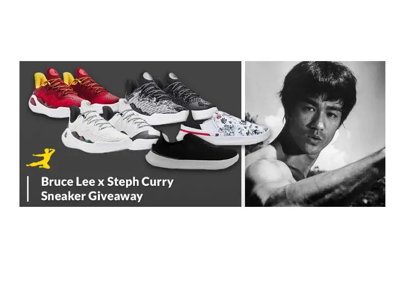 Bruce Lee X Steph Curry Sneaker Giveaway - Win 5 Pairs Of Under Armour Shoes
