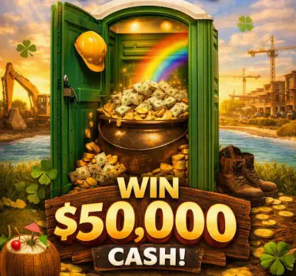 BRUNT Potty of Gold Sweepstakes - Win $50,000 Cash!