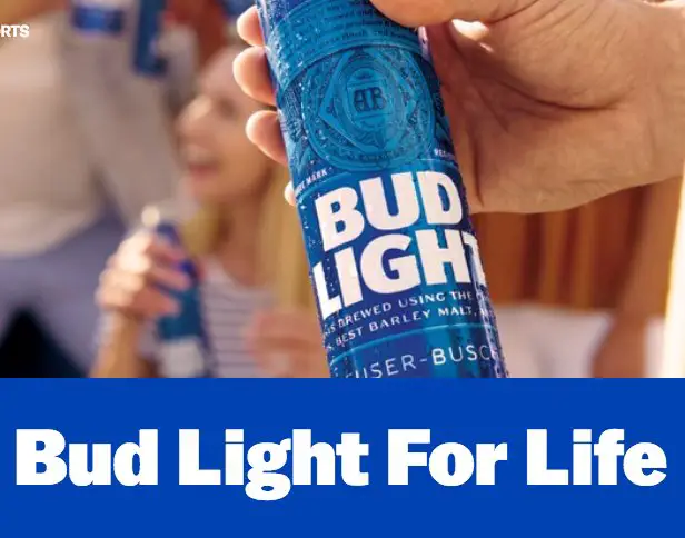 Bud Light For Life Sweepstakes