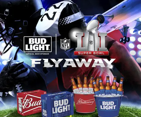 Bud Light NFL 2017 Friendship Snapchat Sweepstakes