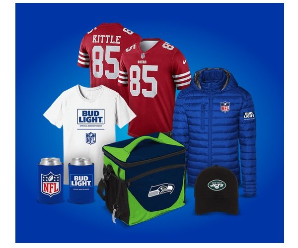Bud Light NFL Sweepstakes Win Official NFL Swag and More