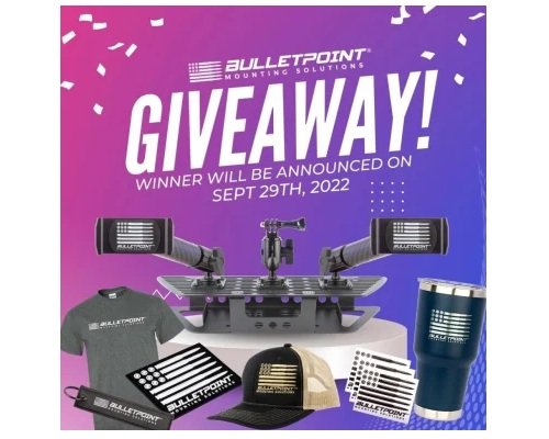 Bulletpoint Mounting Solutions Giveaway - Win a Mobile Phone Mount Kit and More