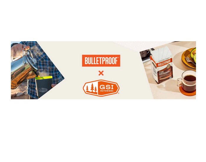 Bulletproof 360 X GSI Outdoors Giveaway - Win Coffee Grounds, Cups & More