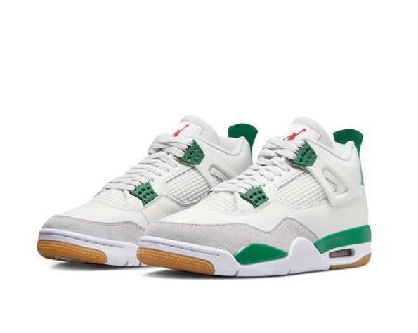 Bullseye Sneaker Boutique Air Jordan Giveaway - Win Nike Air Jordan 4 Retro SB "Pine Green" Sneakers