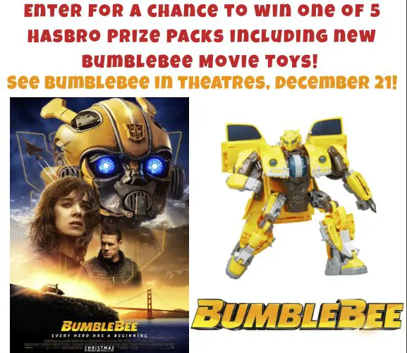 Bumblebee Hasbro Prize Pack Contest