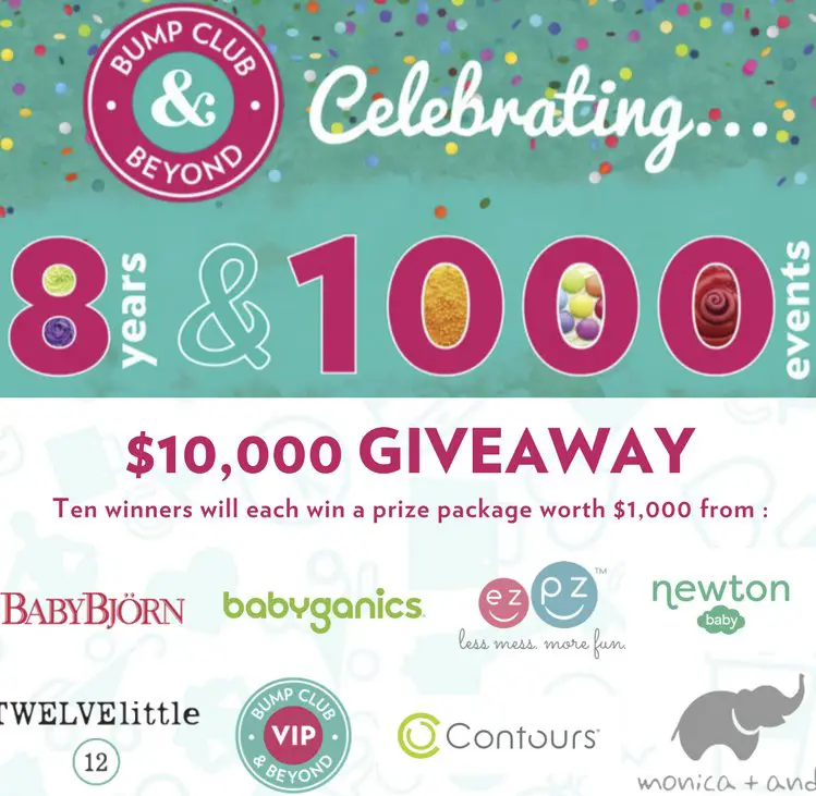 Bump Club & Beyond 1000 Event Celebration Sweepstakes