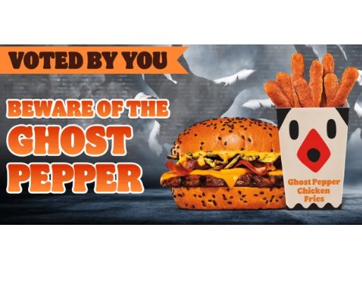 Burger King - Win A Ghost Pepper Whopper Sandwich & More
