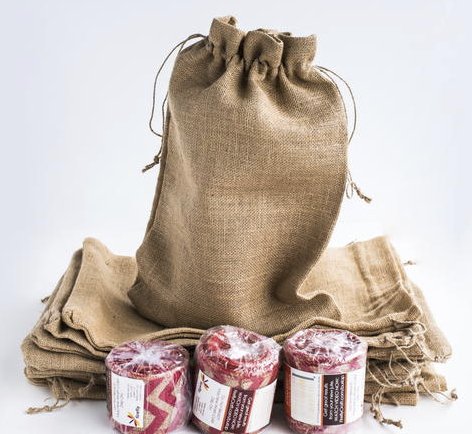 Burlap Bags and Chevron Ribbon Set Giveaway