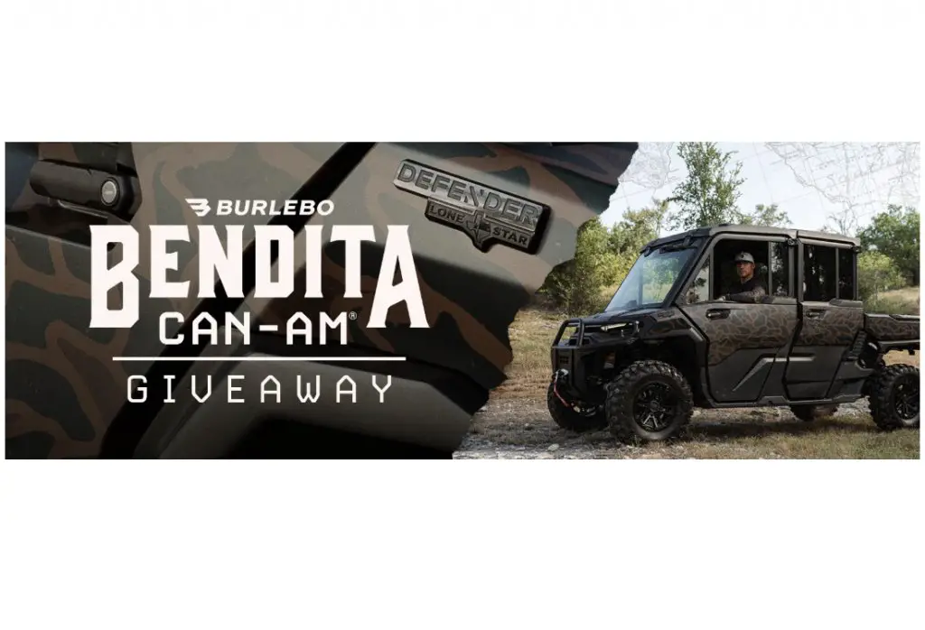 Burlebo Bendita Can-Am Giveaway - Win A 2026 Can-Am & $15,000