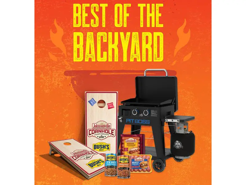 Bush Brothers & Company Best Of The Backyard Sweepstakes - Win A Brand New Griddle, Coupons And More