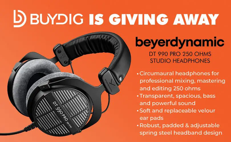 BuyDig Beyerdynamic Studio Headphones Sweepstakes – Win A Pair Of Headphones