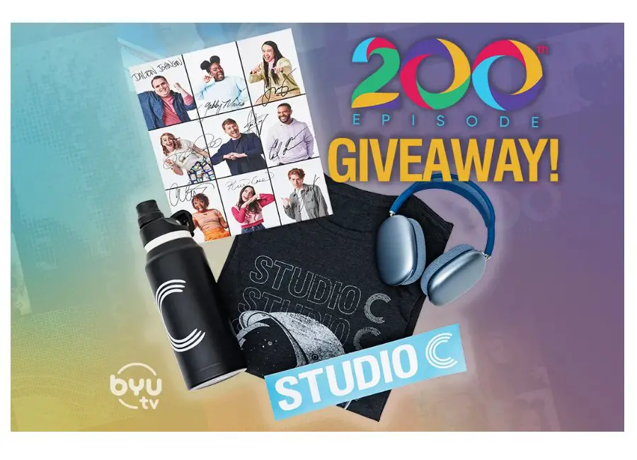 BYUtv Studio C 200th Episode Giveaway - Win Airpods Max & More