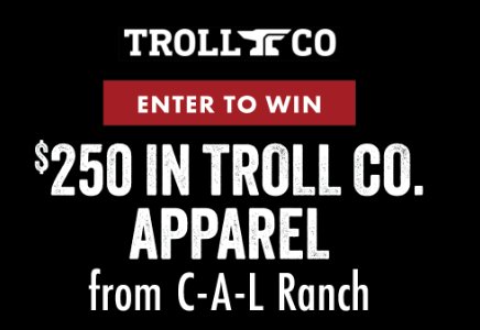 C-A-L Ranch Monthly Giveaway - Win a $250 Troll Co Gift Card