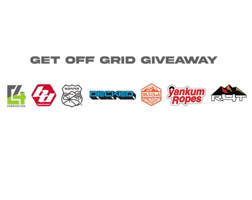 C4 Fabrication Get Off Grid Giveaway - Win Off Road Parts And Outdoor Gear