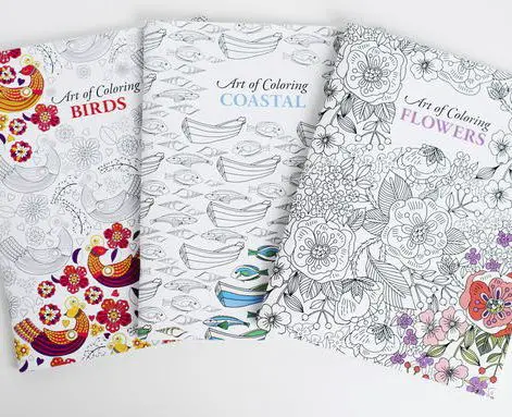Calming Adult Coloring Book Giveaway
