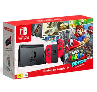 CamBlack's Nintendo Switch + Mario Odyssey bundle!