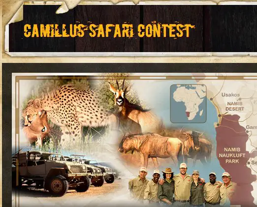 Camillus African Safari Hunt Sweepstakes - Limited Entry!