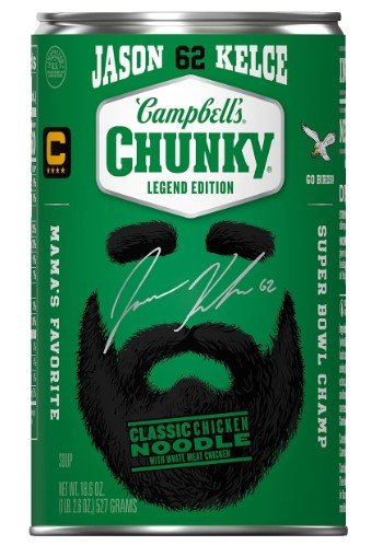 Campbell’s Chunky Jason Kelce Legend Edition Giveaway (620 Winners)