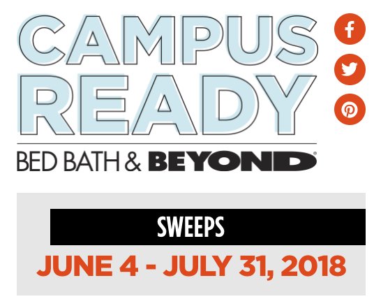 Campus Ready Sweepstakes