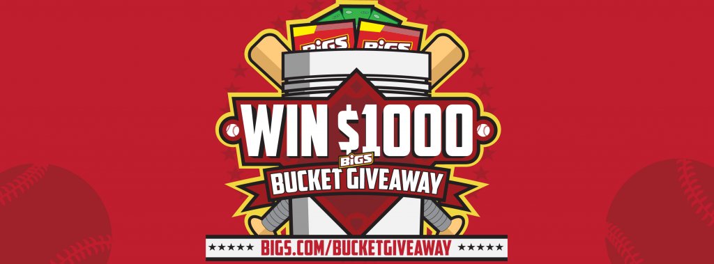 Can you believe it? Be 1 of 4 winners in The $1000 Bucket Giveaway Sweepstakes from BIGS and you will!