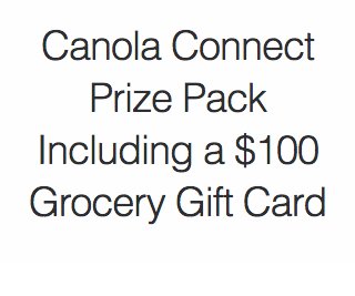 Canola Connect Giveaway