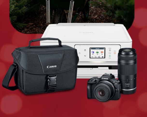 Canon Capture the Cheer Sweepstakes - wWn a Canon lens kit and an all-in-one printer