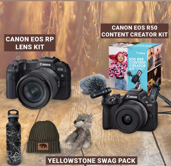Canon #NationalParkWeek Sweepstakes – Win A Canon Camera & More