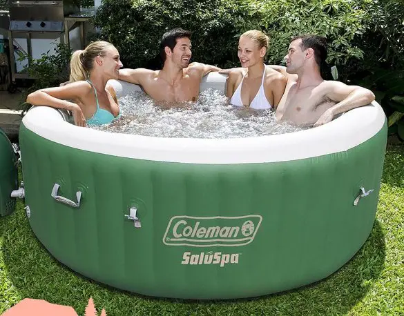 Canteen Spirits Hot Tub Giveaway - Win An Inflatable Hot Tub