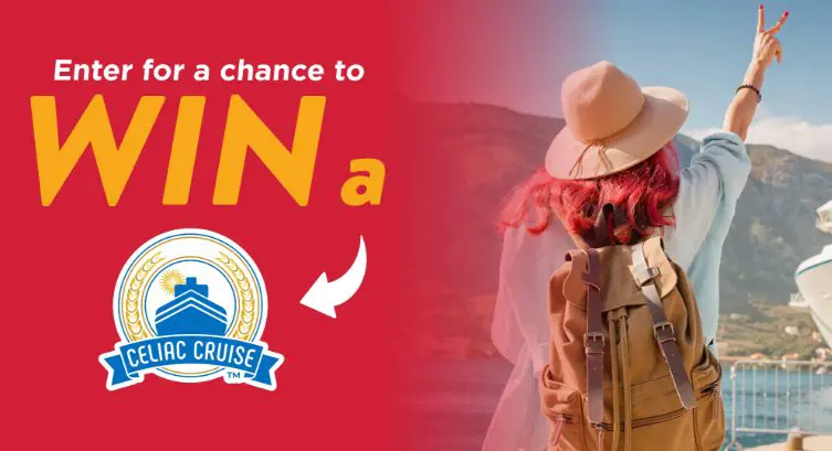 Canyon Bakehouse Sail Away Sweepstakes - Win A Celiac-Friendly Cruise For 2