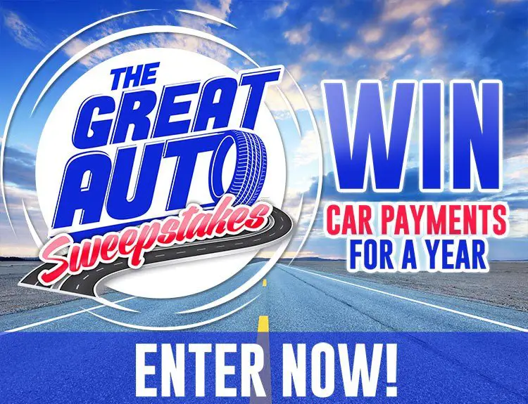 Car Payments For A Year Sweepstakes