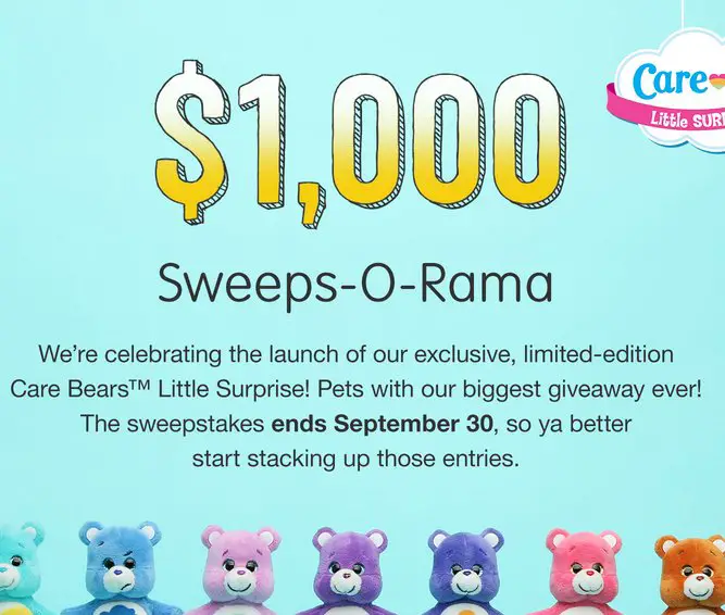 Care Bears Sweepstakes