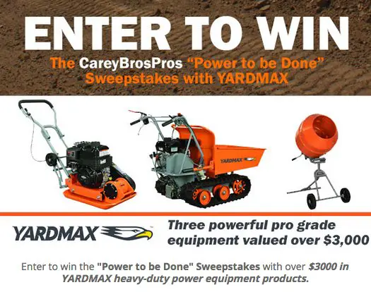 Carey Bros Power To Be Done Sweepstakes