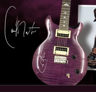 Carlos Santana Guitar Giveaway