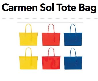 Carmen Sol Tote Bag Giveaway