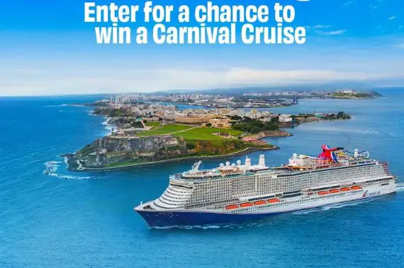 Carnival Winter Sweepstakes - Win a $2,000 Cruise
