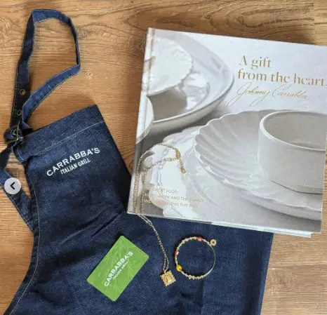 Carrabba’s National Give Something Away Day Giveaway - Win $200 Carrabba’s gift card, cookbook, and more