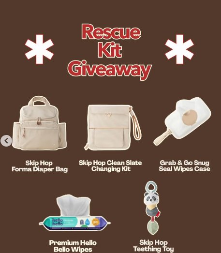 Carter’s Clean Slate Rescue Giveaway - Win Diaper Bag, Changing Station & More