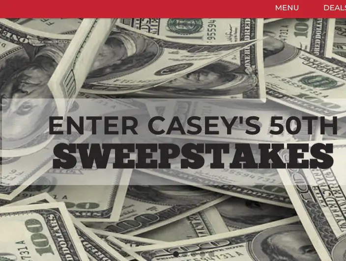 Caseys 50th Anniversary Sweepstakes