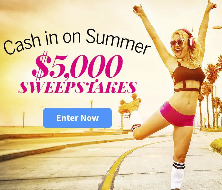 Cash In On Summer Sweepstakes
