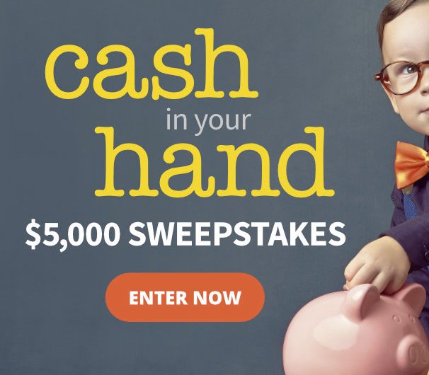 Cash In Your Hand Sweepstakes 1