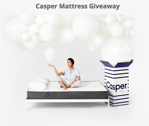 Casper Mattress Giveaway