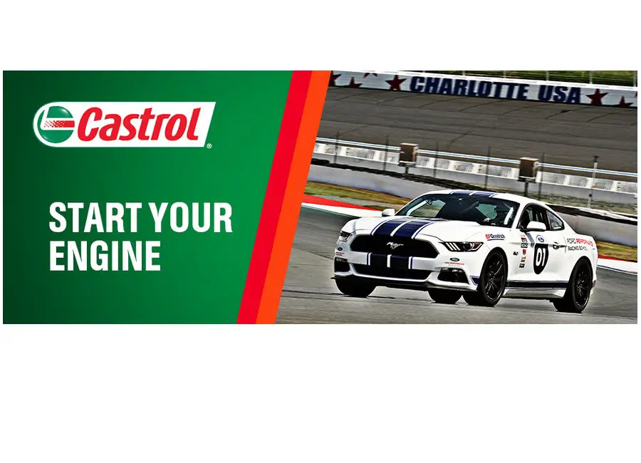 Castrol And Ford Performance Racing School Giveaway - Win A Trip For 2 To Ford Performance Racing In Charlotte Motor Speedway