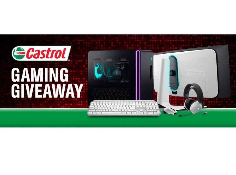 Castrol Gaming Giveaway - Win An Alienware Gaming PC