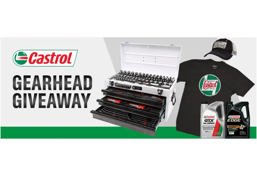 Castrol Gearhead Tool Set Giveaway - Win Castrol Official Merch & Tools