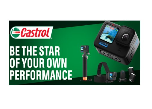 Castrol GoPro Giveaway - Win A GoPro HERO11 Black Action Camera Bundle