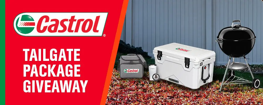 Castrol Tailgate Package Sweepstakes - Enter For A Chance To Win A Tailgate Package