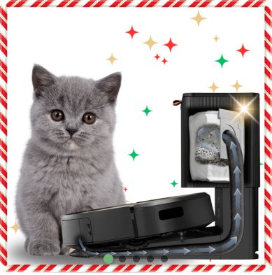 Cat Crazzzy & iRobot Holiday Sweepstakes – Win A Roomba J9+ Self-Emptying Robot Vacuum